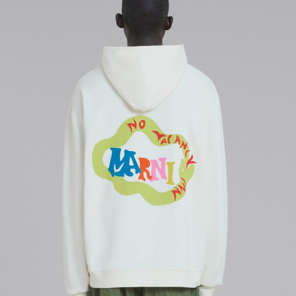 Marni | Shirts | Marni Oversized No Vacancy Hoodie | Poshmark